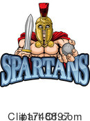 Spartan Clipart #1748897 by AtStockIllustration