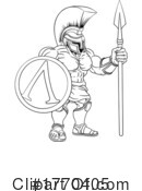 Spartan Clipart #1770405 by AtStockIllustration