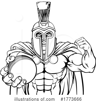 Royalty-Free (RF) Spartan Clipart Illustration by AtStockIllustration - Stock Sample #1773666