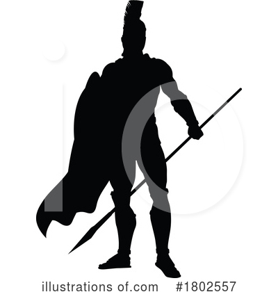 Royalty-Free (RF) Spartan Clipart Illustration by AtStockIllustration - Stock Sample #1802557