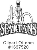 Spartans Clipart #1637520 by AtStockIllustration