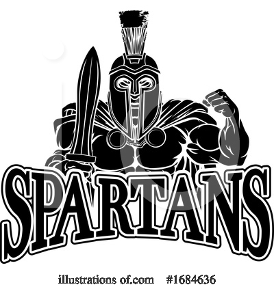 Royalty-Free (RF) Spartans Clipart Illustration by AtStockIllustration - Stock Sample #1684636