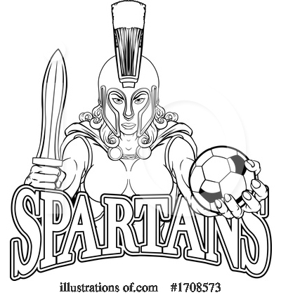 Royalty-Free (RF) Spartans Clipart Illustration by AtStockIllustration - Stock Sample #1708573