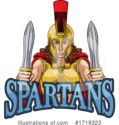 Royalty-Free (RF) Spartans Clipart Illustration by AtStockIllustration - Stock Sample #1719323