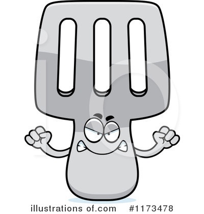 Spatula Clipart #1173478 by Cory Thoman