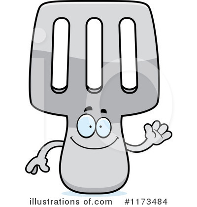 Royalty-Free (RF) Spatula Clipart Illustration by Cory Thoman - Stock Sample #1173484