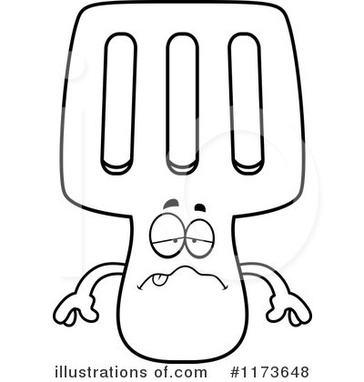 Royalty-Free (RF) Spatula Clipart Illustration by Cory Thoman - Stock Sample #1173648