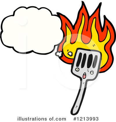 Royalty-Free (RF) Spatula Clipart Illustration by lineartestpilot - Stock Sample #1213993