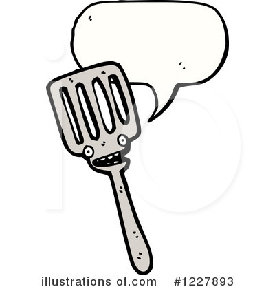Royalty-Free (RF) Spatula Clipart Illustration by lineartestpilot - Stock Sample #1227893