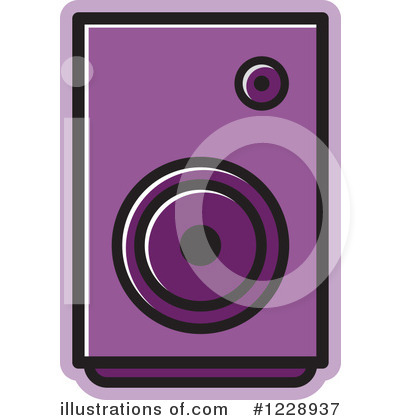 Royalty-Free (RF) Speaker Clipart Illustration by Lal Perera - Stock Sample #1228937