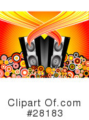 Speakers Clipart #28183 by KJ Pargeter