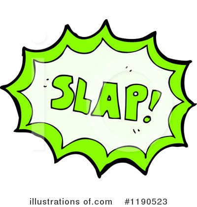 Word Slap Clipart #1190523 by lineartestpilot