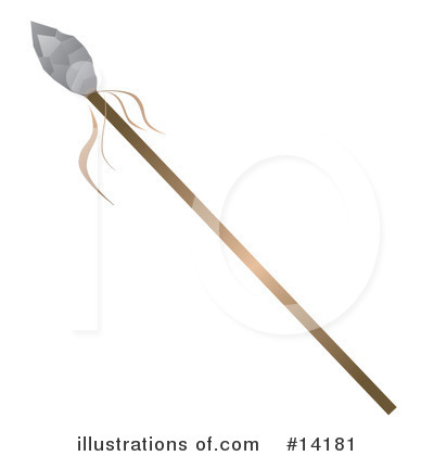 Royalty-Free (RF) Spear Clipart Illustration by Rasmussen Images - Stock Sample #14181