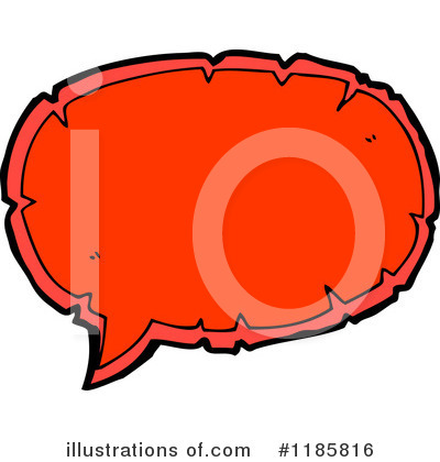 Royalty-Free (RF) Speech Bubble Clipart Illustration by lineartestpilot - Stock Sample #1185816