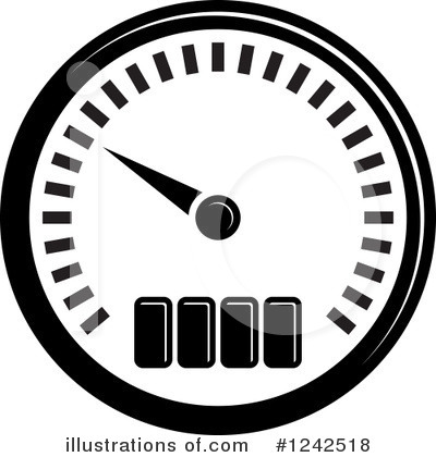 Speedometer Clipart #1242518 by Lal Perera