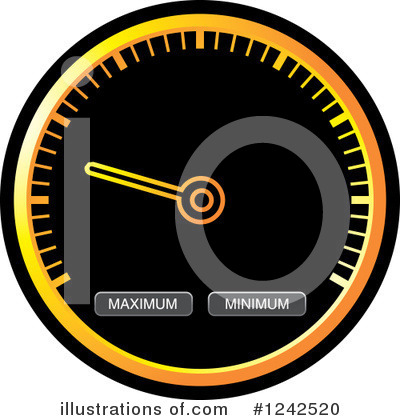 Speedometers Clipart #1242520 by Lal Perera