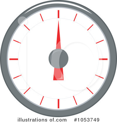 Royalty-Free (RF) Speedometerspeedometer Clipart Illustration by patrimonio - Stock Sample #1053749