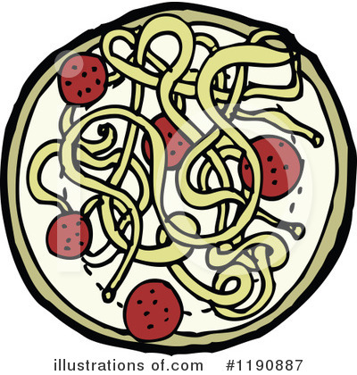 Pasta Clipart #1190887 by lineartestpilot
