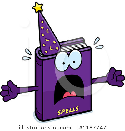 Spell Book Clipart #1187747 by Cory Thoman