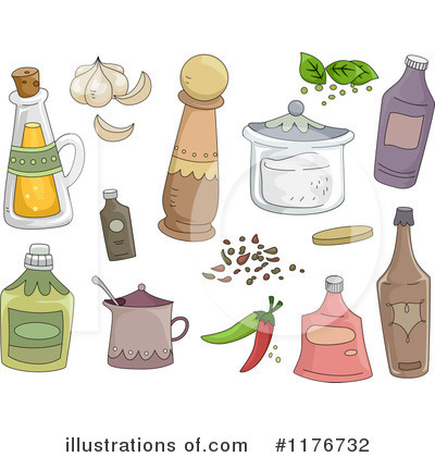 Spices Clipart #1176732 by BNP Design Studio