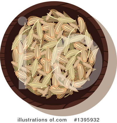 Fennel Clipart #1395932 by Vector Tradition SM