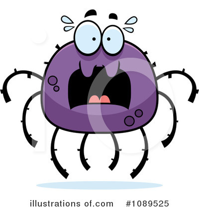 Royalty-Free (RF) Spider Clipart Illustration by Cory Thoman - Stock Sample #1089525