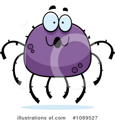 Royalty-Free (RF) Spider Clipart Illustration by Cory Thoman - Stock Sample #1089527