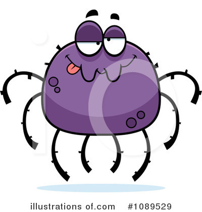 Royalty-Free (RF) Spider Clipart Illustration by Cory Thoman - Stock Sample #1089529
