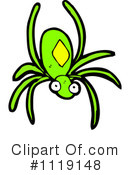 Spider Clipart #1119148 by lineartestpilot