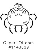 Spider Clipart #1143039 by Cory Thoman