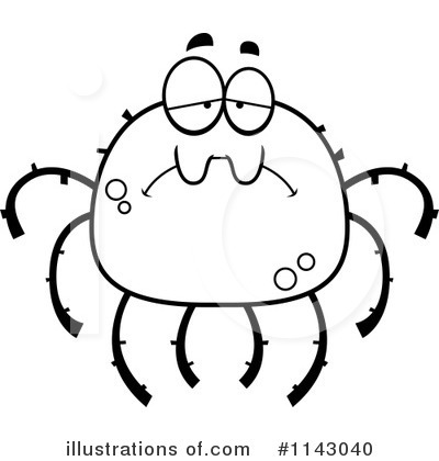 Royalty-Free (RF) Spider Clipart Illustration by Cory Thoman - Stock Sample #1143040