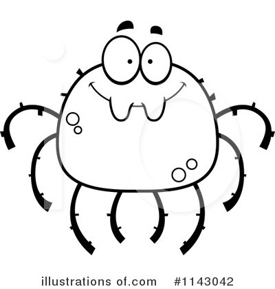 Royalty-Free (RF) Spider Clipart Illustration by Cory Thoman - Stock Sample #1143042