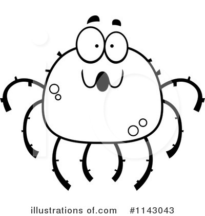 Royalty-Free (RF) Spider Clipart Illustration by Cory Thoman - Stock Sample #1143043