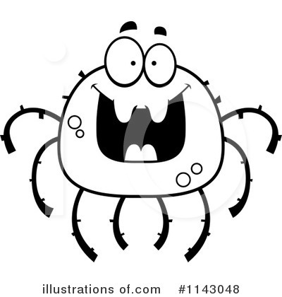 Royalty-Free (RF) Spider Clipart Illustration by Cory Thoman - Stock Sample #1143048