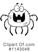 Spider Clipart #1143048 by Cory Thoman