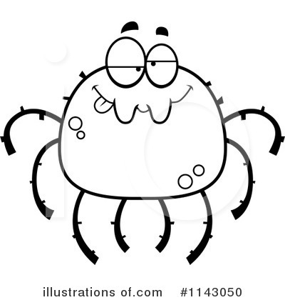 Royalty-Free (RF) Spider Clipart Illustration by Cory Thoman - Stock Sample #1143050
