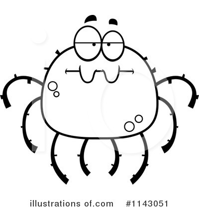 Royalty-Free (RF) Spider Clipart Illustration by Cory Thoman - Stock Sample #1143051