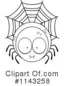 Spider Clipart #1143258 by Cory Thoman