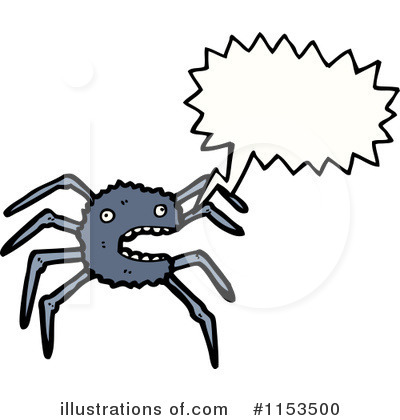 Royalty-Free (RF) Spider Clipart Illustration by lineartestpilot - Stock Sample #1153500