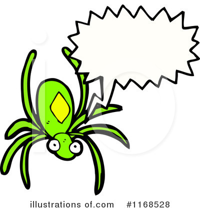Royalty-Free (RF) Spider Clipart Illustration by lineartestpilot - Stock Sample #1168528