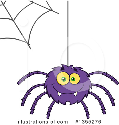 Spider Clipart #1355276 by Hit Toon