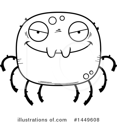 Royalty-Free (RF) Spider Clipart Illustration by Cory Thoman - Stock Sample #1449608