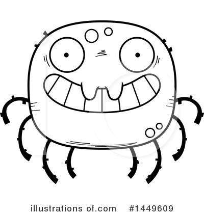 Royalty-Free (RF) Spider Clipart Illustration by Cory Thoman - Stock Sample #1449609