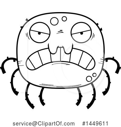 Royalty-Free (RF) Spider Clipart Illustration by Cory Thoman - Stock Sample #1449611