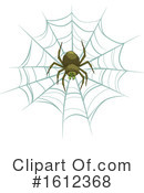 Spider Clipart #1612368 by Vector Tradition SM