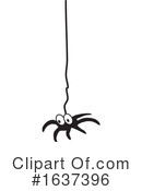 Spider Clipart #1637396 by Johnny Sajem