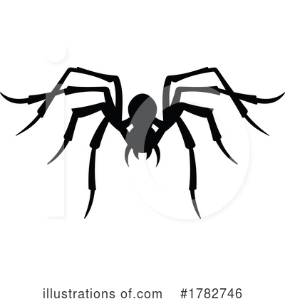 Spider Clipart #1782746 by Any Vector