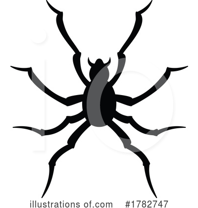 Royalty-Free (RF) Spider Clipart Illustration by Any Vector - Stock Sample #1782747