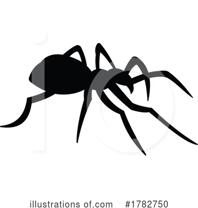 Royalty-Free (RF) Spider Clipart Illustration by Any Vector - Stock Sample #1782750