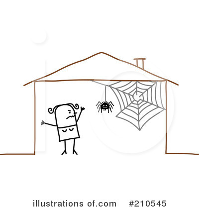 Royalty-Free (RF) Spider Clipart Illustration by NL shop - Stock Sample #210545